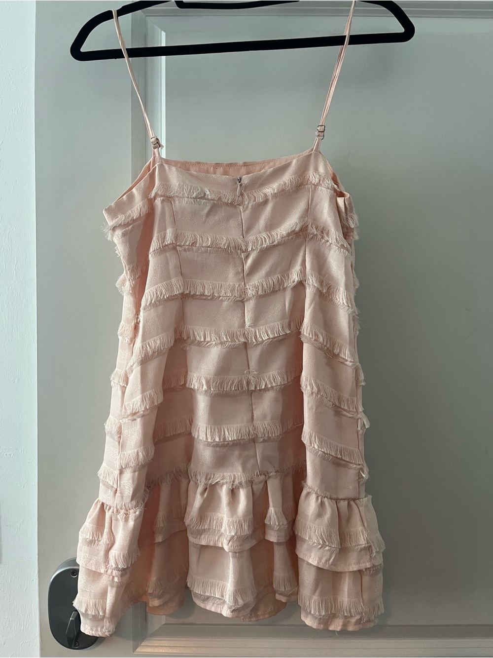 Princess Polly Light Pink Ruffle Mini Dress - Picture 3 of 4